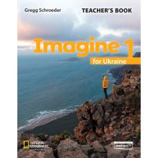 НУШ Книга для вчителя Лінгвіст Imagine for Ukraine 1 Teacher’s Book Англійська мова 1 клас Грегг Шредер - Видавництво Лингвист - ISBN 9786178103019