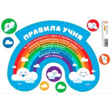 НУШ. Декор класса: Правила ученика (Радуга) - Издательство Ранок - ISBN 123-122160