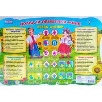 Плакат-стенд: Права и обязанности учеников (права ребенка)