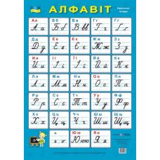 Плакат школьный Пiдручники i посiбники Украинский алфавит Прописные буквы (ф.А2) - Издательство Пiдручники i посiбники - ISBN 2255555500712