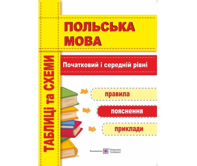 Польский язык. Таблицы и схемы. Начальный и средний уровни - Издательство Пiдручники i посiбники - ISBN 9789660732049