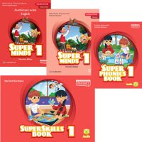 НУШ КОМПЛЕКТ Лінгвіст Super Minds Ukrainian edition 1 Student's Book+Workbook+Super Phonics Book+Super Skills Book Г. Пухта