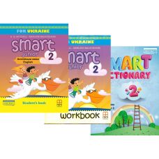 НУШ Английский язык 2 класс Smart Junior Комплект Учебник + Тетрадь + Dictionary Митчелл Лингвист - Издательство Лингвист - ISBN 9786177713202