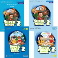 НУШ КОМПЛЕКТ Лингвист Super Minds Ukrainian edition 2 Student's Book+Workbook+Super Phonics Book+Super Skills Book Г. Пухта