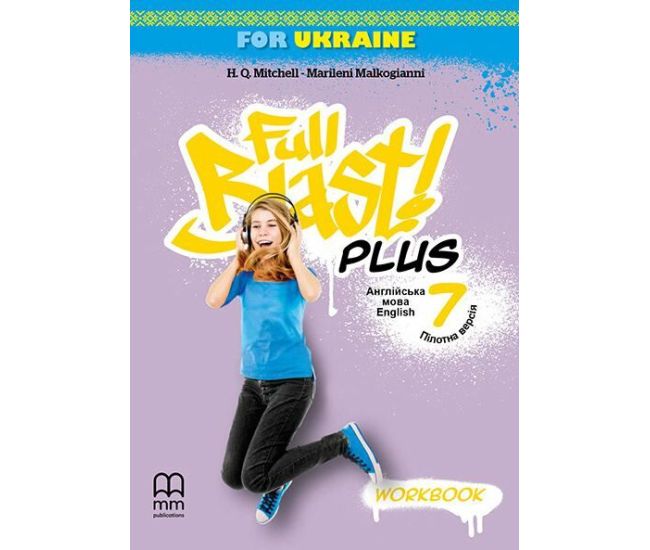 НУШ Рабочая тетрадь Лингвист Full Blast Plus for Ukraine 7 Workbook Английский язык 7 класс Митчелл - Издательство Лингвист - ISBN 9786180576139