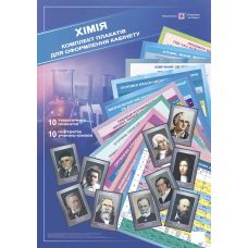 Комплект плакатов для оформления кабинета химии - Издательство Пiдручники i посiбники - ISBN 9789660732667