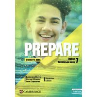 НУШ Учебник Лингвист Prepare Ukrainian Edition Student's book Английский язык 7 класс Д. Коста М. Уильямс (в твердом переплете)