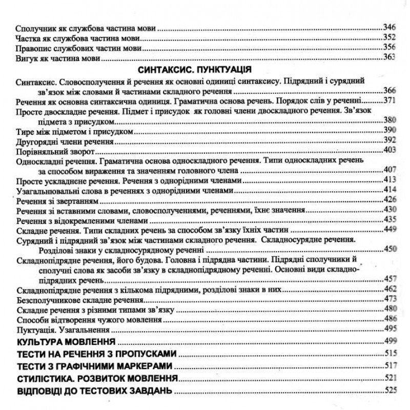 ЗНО/НМТ 2027 Комплексне видання Пiдручники i посiбники Українська мова, Олена Білецька