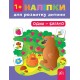 Книга с наклейками для развития ребенка УЛА Один - много