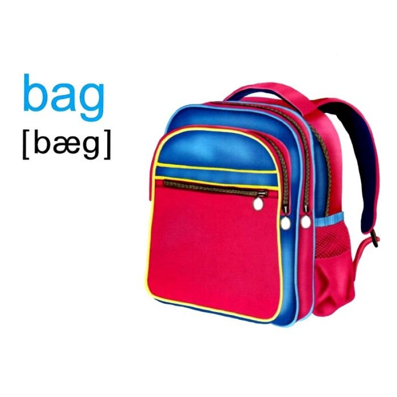НУШ Набор карточек на английском языке Пiдручники i посiбники English: flashcards. School things Школьные принадлежности