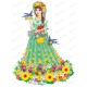 Фигурный детский плакат: Красавица Весна