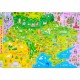 Плакат школьный: Детская карта Украины А2