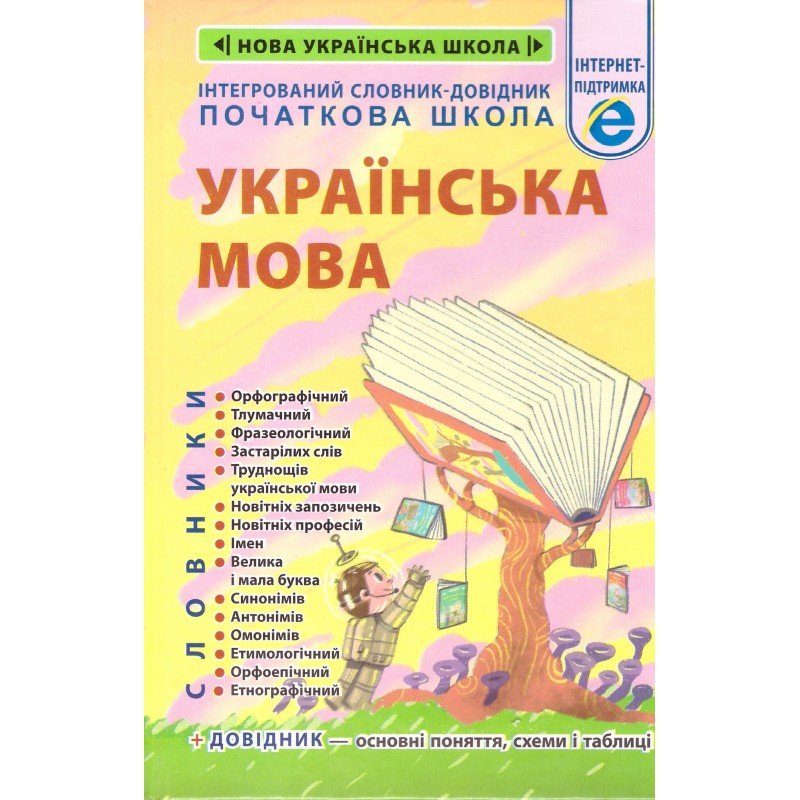 НУШ Интегрированный словарь-справочник Весна Украинский язык Начальная школа 2025