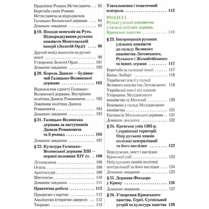 Учебник Освіта История Украины 7 класс Дудар