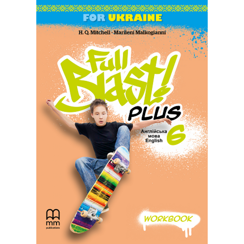 НУШ Рабочая тетрадь Лингвист Full Blast Plus for Ukraine 6 Workbook Английский язык 6 класс Митчелл