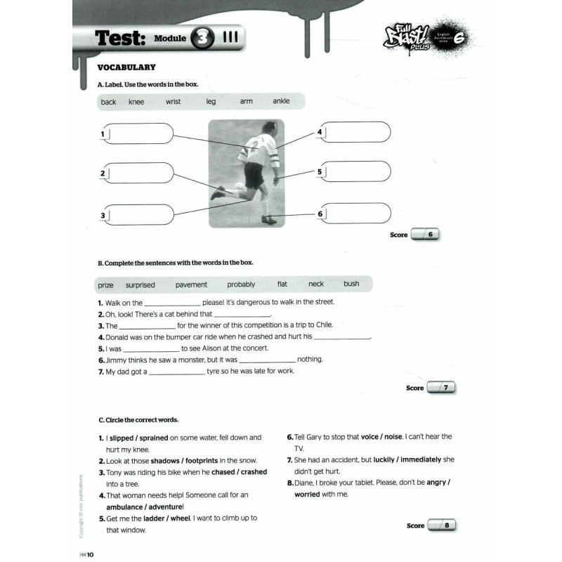 НУШ Тести Test Book Лінгвіст Full Blast Plus 6 клас Збірник контрольних робіт Англійська мова 6 клас Г.К. Мітчелл