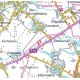 Київська область. Карта автомобільних шляхів М1:250 тис Підручники і посібники