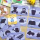 Угадай силуэт. Овощи и фрукты. Развивающий набор карточек Ранок