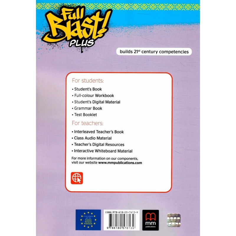 НУШ Рабочая тетрадь Лингвист Full Blast Plus for Ukraine 7 Workbook Английский язык 7 класс Митчелл
