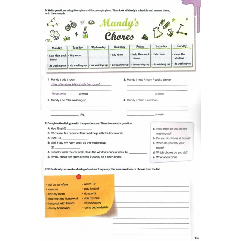 НУШ Рабочая тетрадь Лингвист Full Blast Plus for Ukraine 7 Workbook Английский язык 7 класс Митчелл