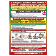 Плакат. Доврачебная помощь при кровотечениях Ранок