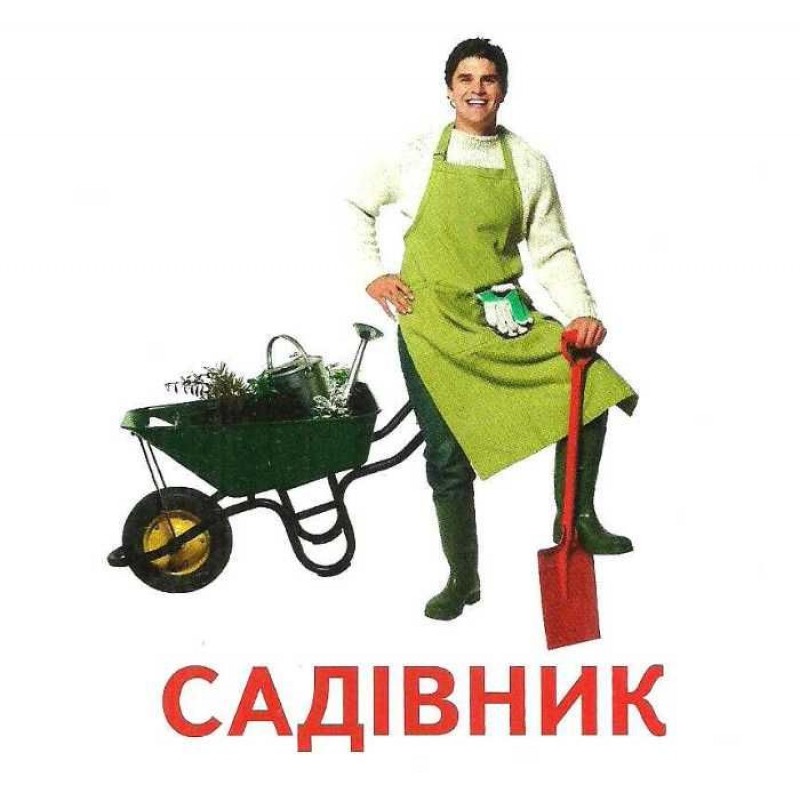 Раздаточные карточки. Профессии Ранок Мини-карточки