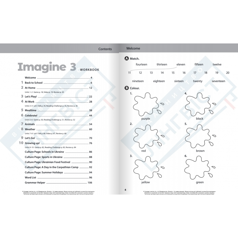 НУШ Робочий зошит Лінгвіст Imagine for Ukraine 3 Workbook Англійська мова 3 клас (К. Білсборо, С. Білсборо)