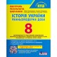 НУШ История Украины. 8 класс. Тестовый контроль результатов обучения + Оценка по группам результатов Літера Топольницкая, Макаревич и др. (2025 год)