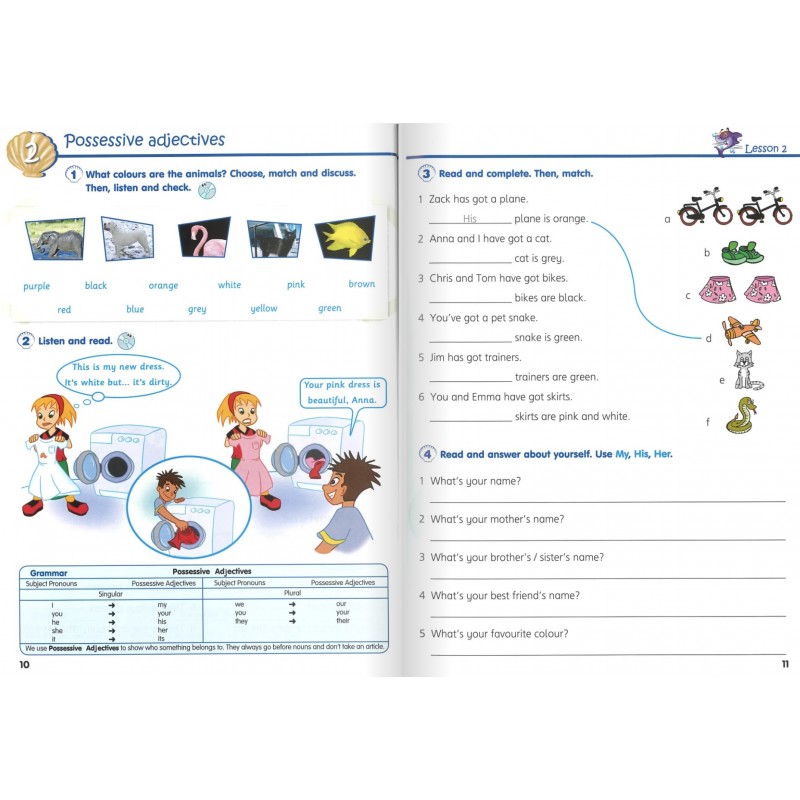 НУШ Smart Book for Ukraine 4 Student's Book Grammar and Vocabulary Лінгвіст Мітчелл