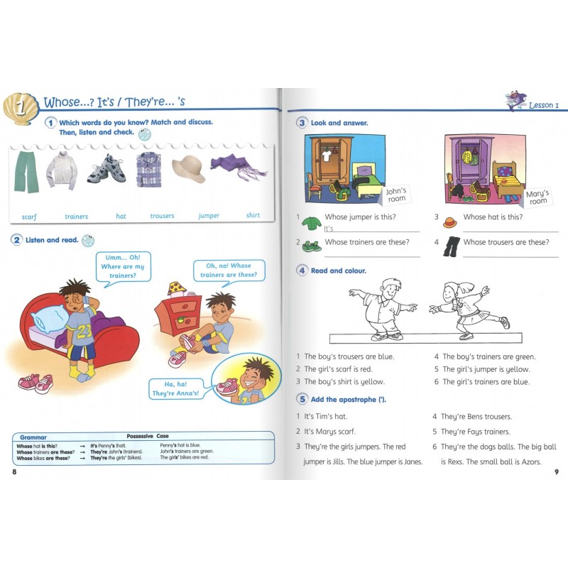 НУШ Smart Book for Ukraine 4 Student's Book Grammar and Vocabulary Лінгвіст Мітчелл